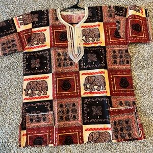 African Unisex Dashiki short sleeve